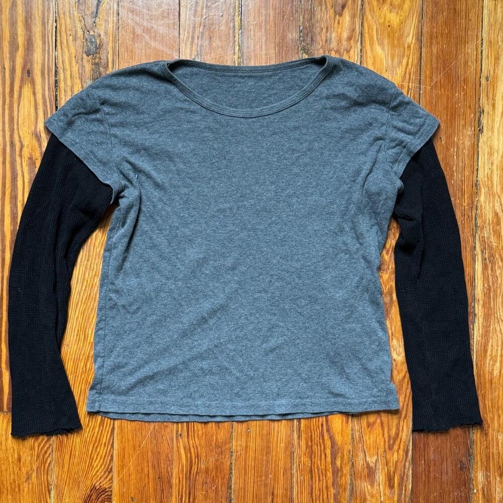 Brandy grey black long sleeve